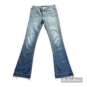 Rock & Republic Ladies Jeans, Frayed Bell Bottoms, Sz. 8